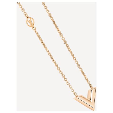 lv rose gold necklace|Necklaces and Pendants Collection for Jewelry .